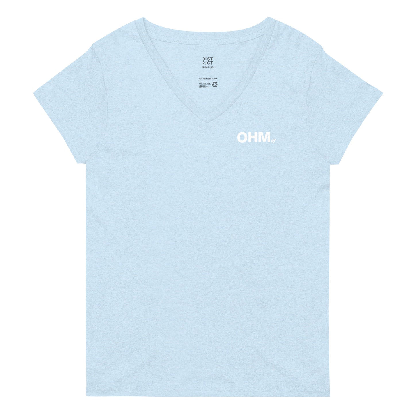 OHM George Recycled V-neck T-shirt