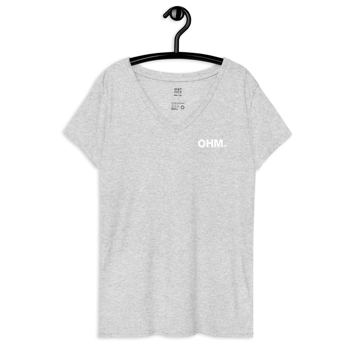 OHM George Recycled V-neck T-shirt