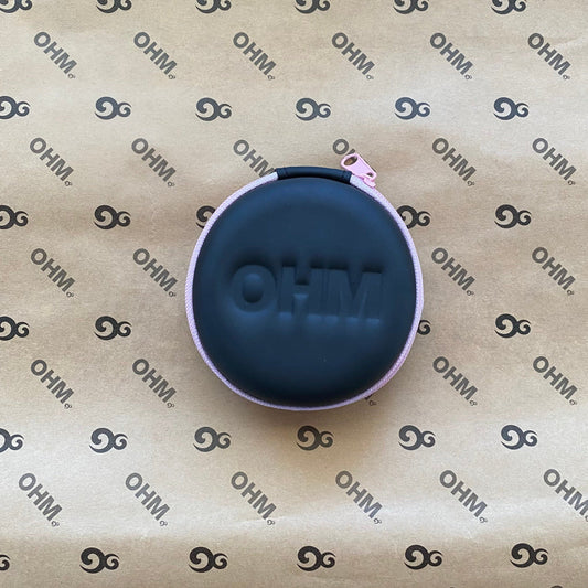 OHM2GO Travel Case (Black Pink)