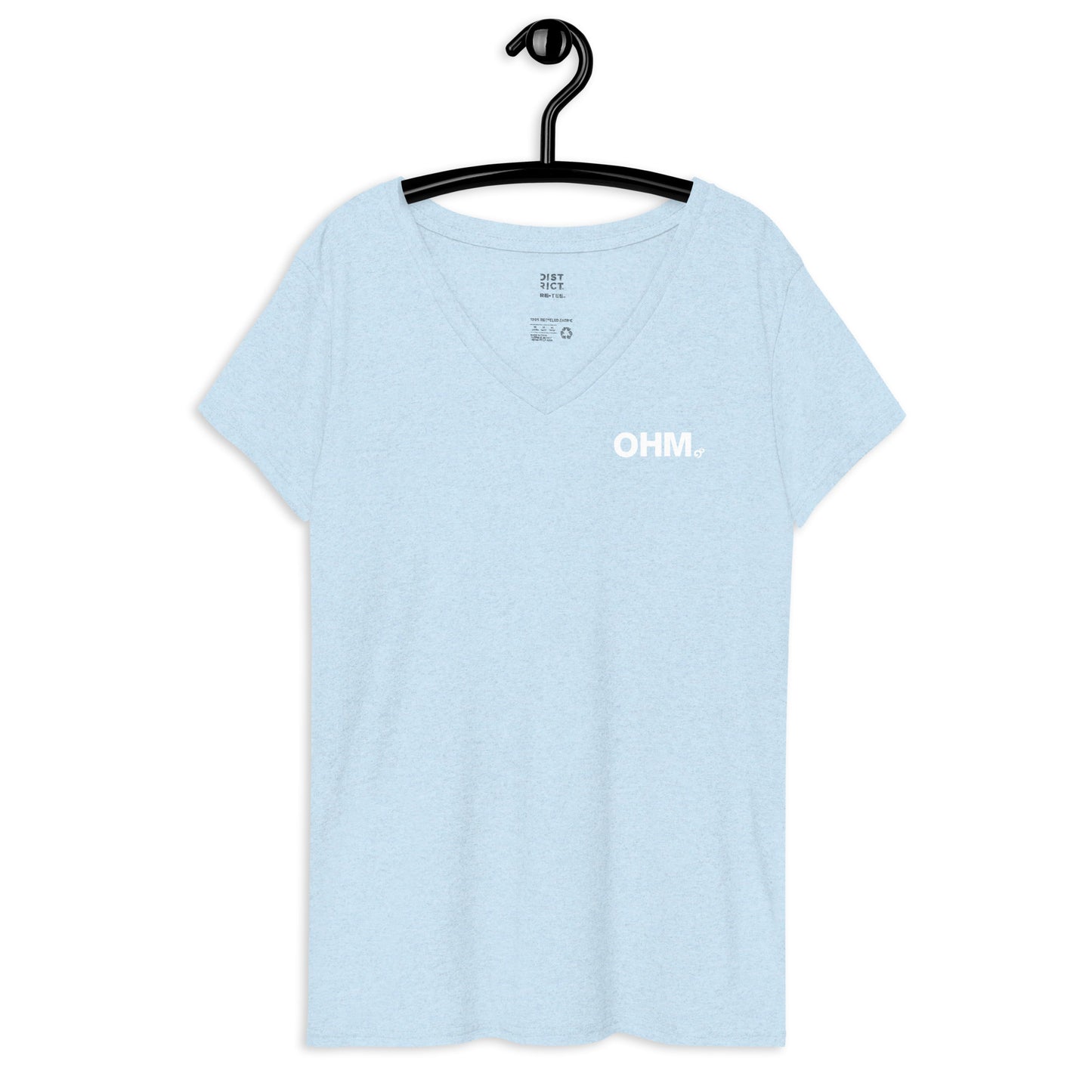 OHM George Recycled V-neck T-shirt